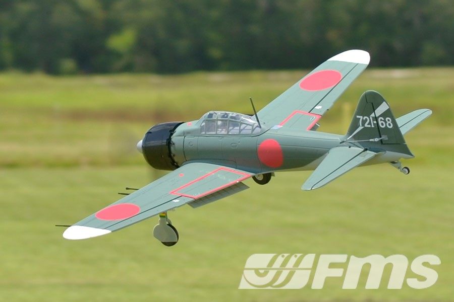FMS 1100mm A6M5 Zero PNP w/o Reflex (Discontinued)
