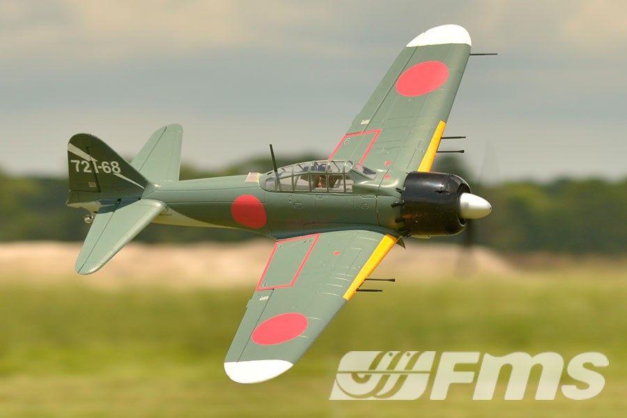 FMS 1100mm A6M5 Zero PNP w/o Reflex (Discontinued)