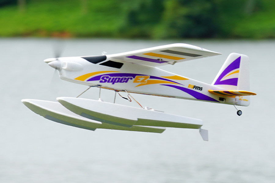 FMS 1220mm Super EZ V4 with Floats & Reflex V3 RTF / PNP