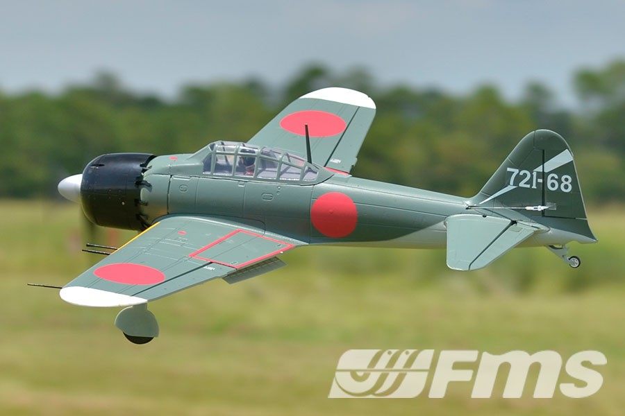 FMS 1100mm A6M5 Zero PNP w/o Reflex (Discontinued)
