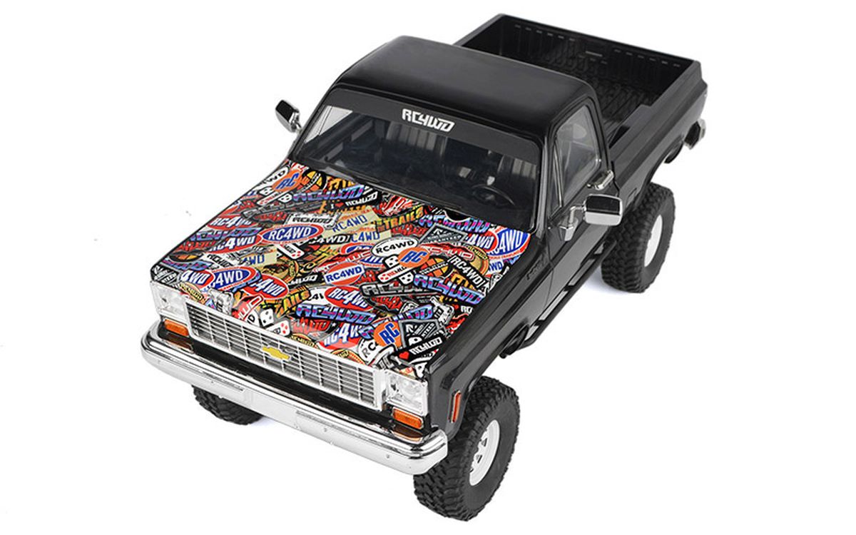 Chevrolet Blazer and K10 Hood (Sticker Bomb)