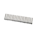 Miniature Scale Hex Bolts (M2 x 12mm) (Silver)