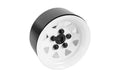 5 Lug Wagon 1.9" Steel Stamped Beadlock Wheels (White)