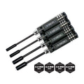 Metric Nut Driver Set w/ Black Handles (4pc)