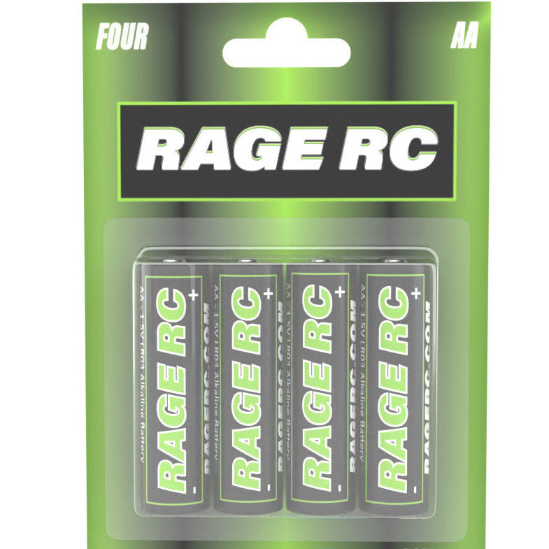 AA Alkaline Batteries (4 Pack)