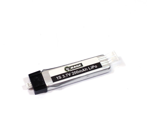 1S 3.7V 200mAh 25C LiPo Battery; Beechcraft
