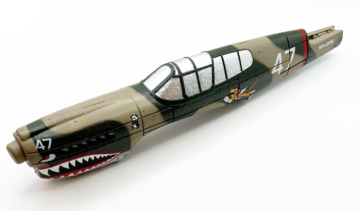 Fuselage with Motor & Gearbox; P-40
