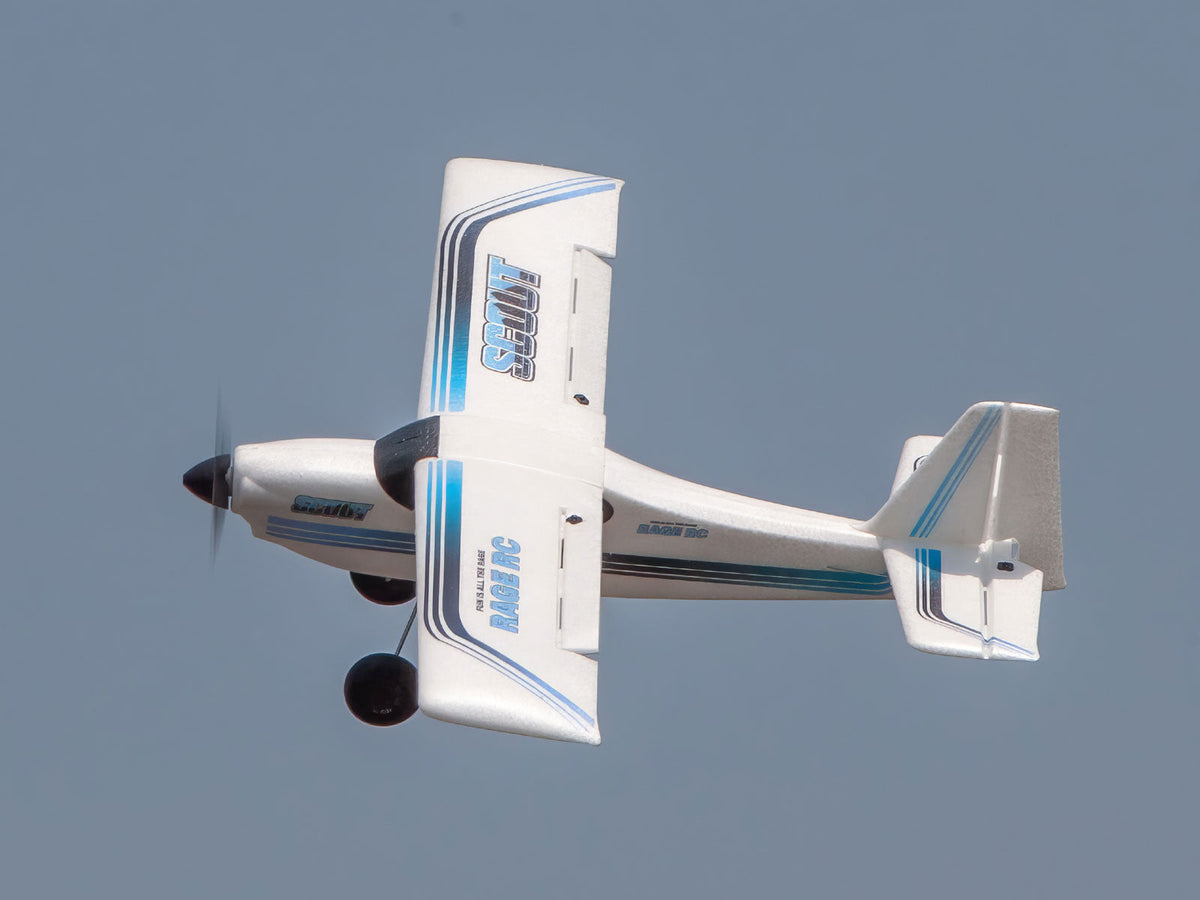 Scout 500mm Brushless RFRT (Ready for Rage Transmitter) Sport Airplane with PASS System