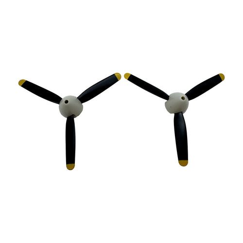 3-Blade Prop Assembly with Spinner (2); Spitfire BL