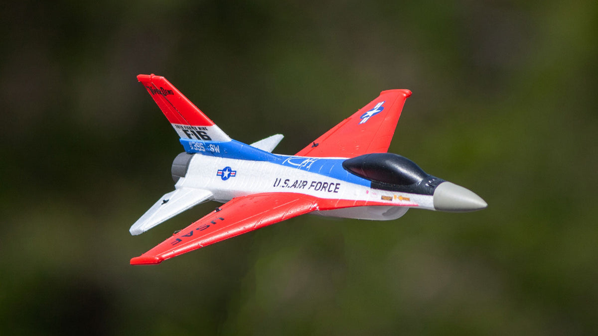 F-16 Micro RTF Brushless Powered EDF Jet with PASS (Pilot Assist Stability Software) System