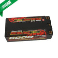Gens ace 6000mAh 2S 130C 7.6V(HV) Lipo Battery | 5.0mm bullet | Redline 1.0