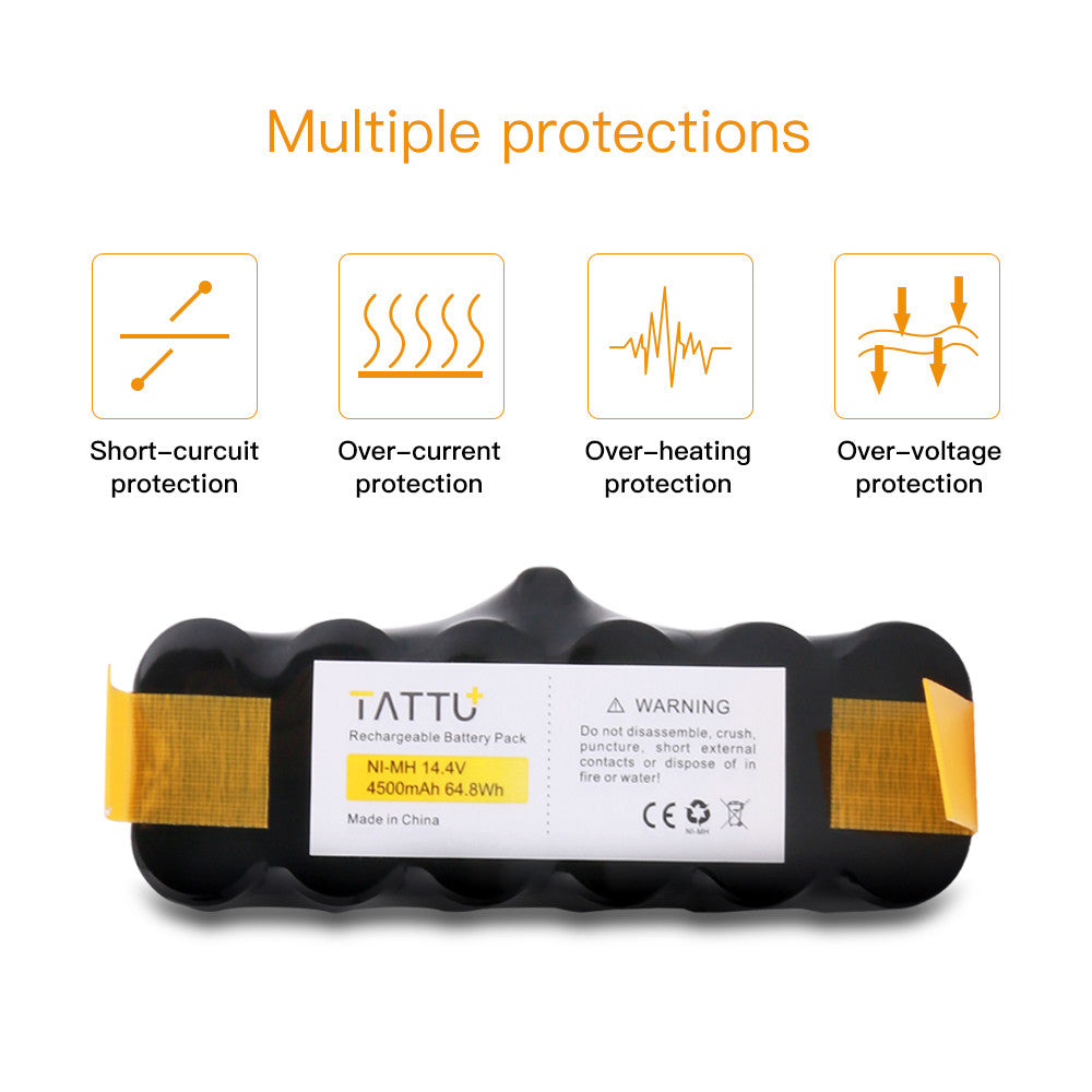 TATTU iRobot 4500 mAh XLife