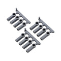 Super Duty Rod Ends (12) 3.5mm - Dark Gray