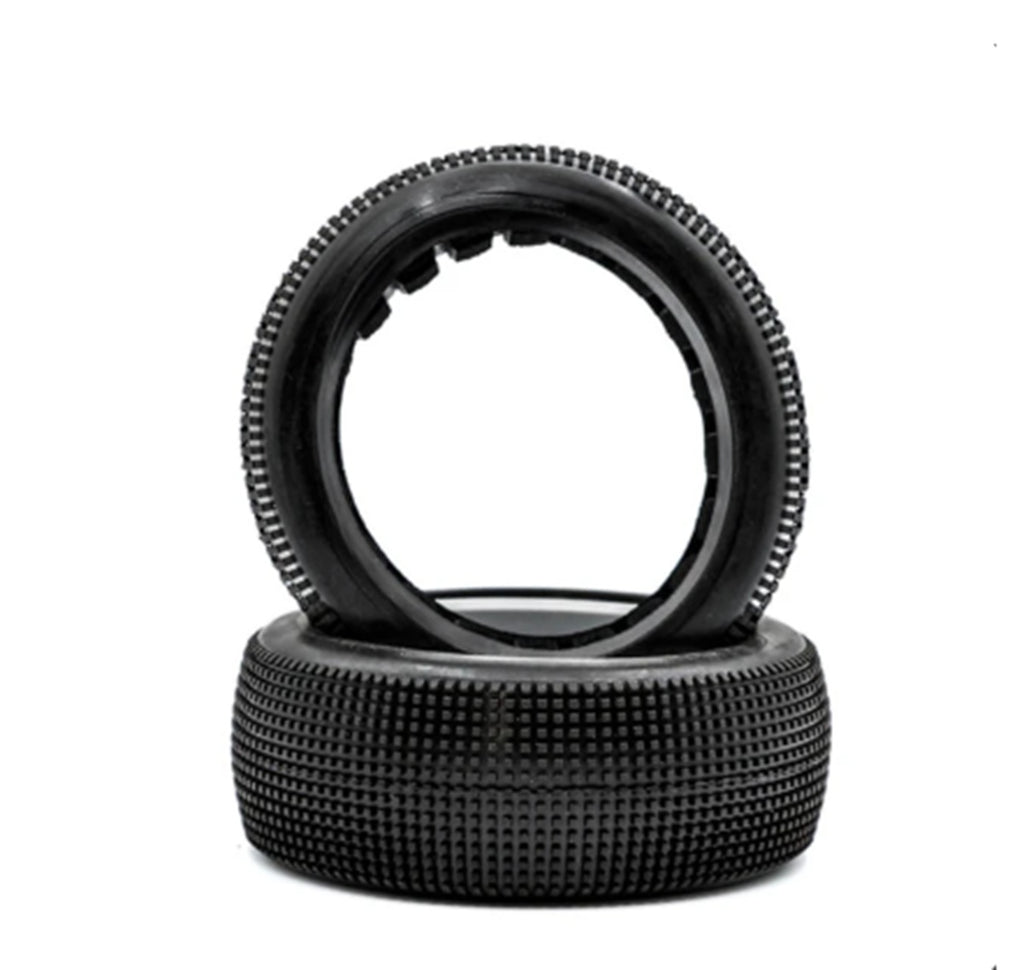 Mach One - 1/8 Buggy Tires, Double Yellow Soft Long Wear,