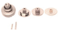SERVO GEAR SET WITH BEARINGS SA1258TG