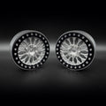 2.2 "Shield" Aluminum Beadlock Wheels w/Hubs (2)