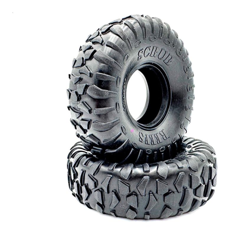 XP Scrub 4.75 Crawler Tire w/Foam (2) (Pink)