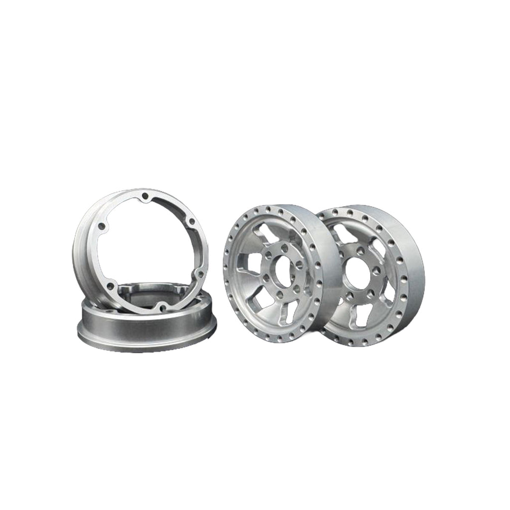 1.9 "Granite" Aluminum Beadlock Wheels w/Reef Hubs
