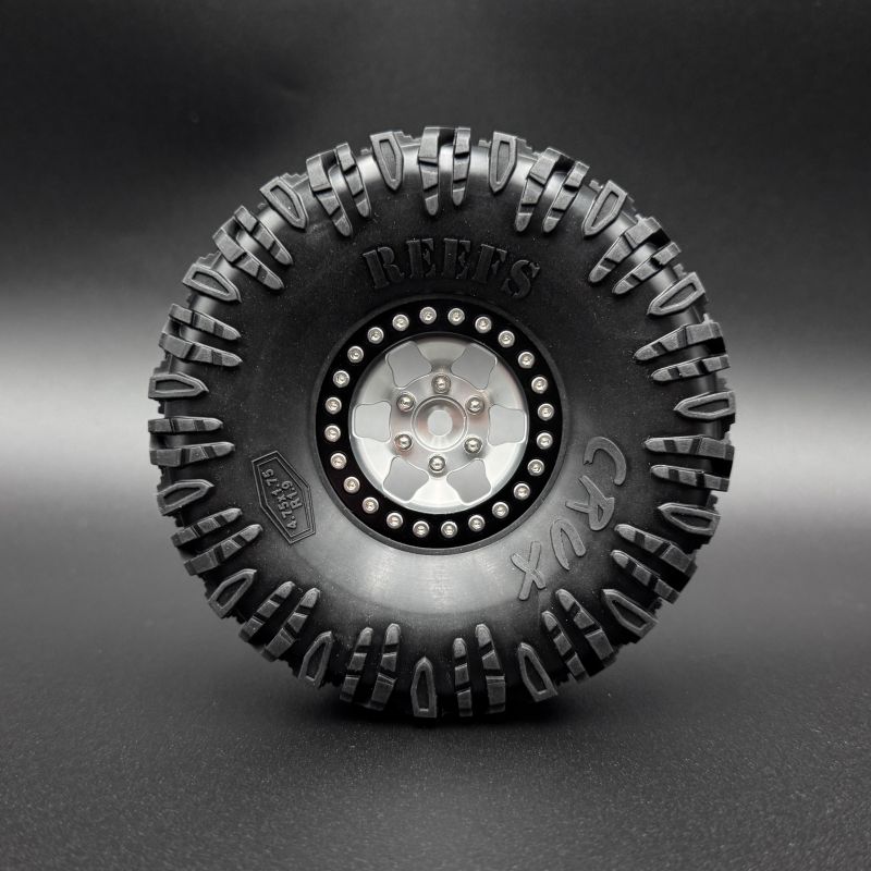 1.9 "Granite" Aluminum Beadlock Wheels w/Reef Hubs