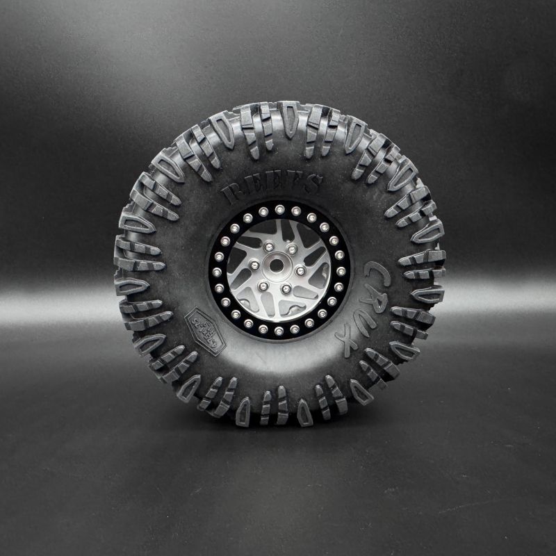 1.9 "Crossman" Aluminum Beadlock Wheels w/ Hubs (2)