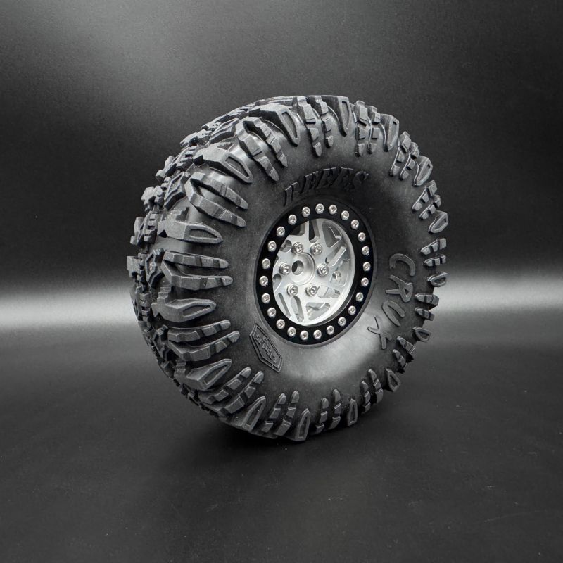 1.9 "Crossman" Aluminum Beadlock Wheels w/ Hubs (2)