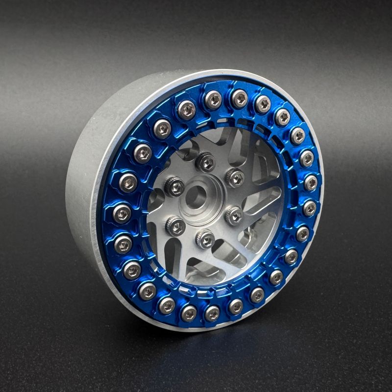 1.9 "SLUICE" Beadlock Ring (Blue) (2)