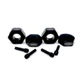 Wheel Hex 12mm/6mm Bore & Pins (4)