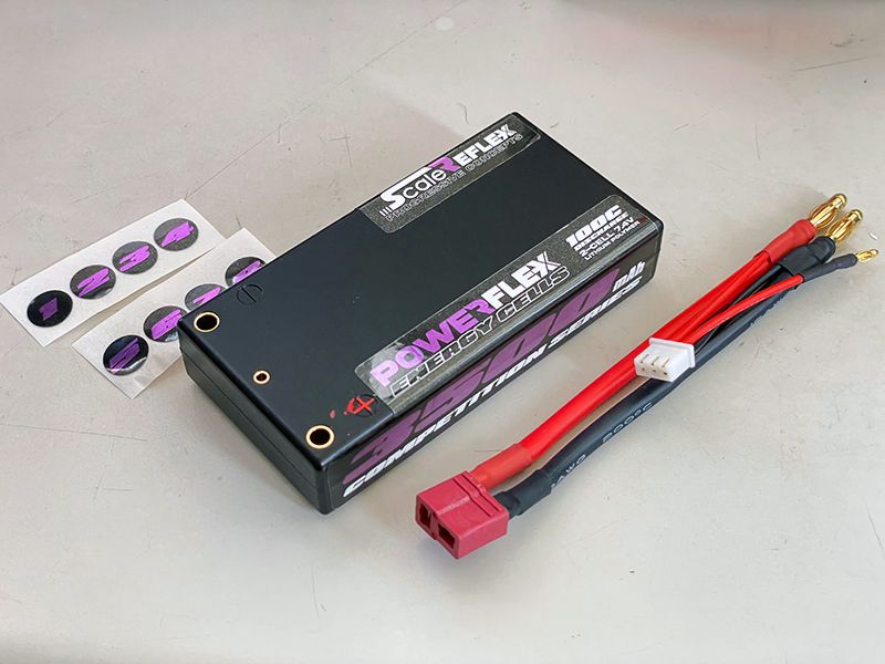Shorty LiPo - 2S - 7.4 - 100C - 3500mAh - Purple
