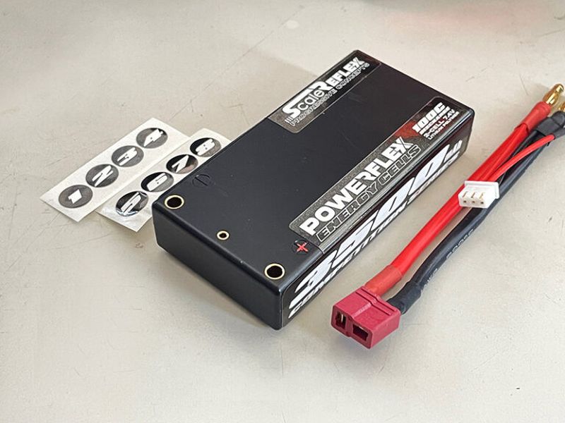 Shorty LiPo - 2S - 7.4 - 100C - 3500mAh - White