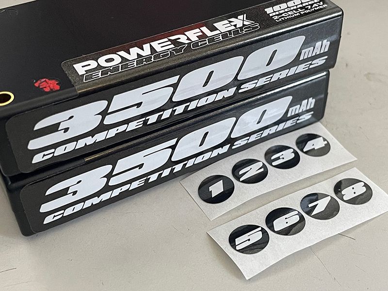 Shorty LiPo - 2S - 7.4 - 100C - 3500mAh - White
