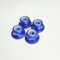 Wheel Nuts Blue 4 Pack