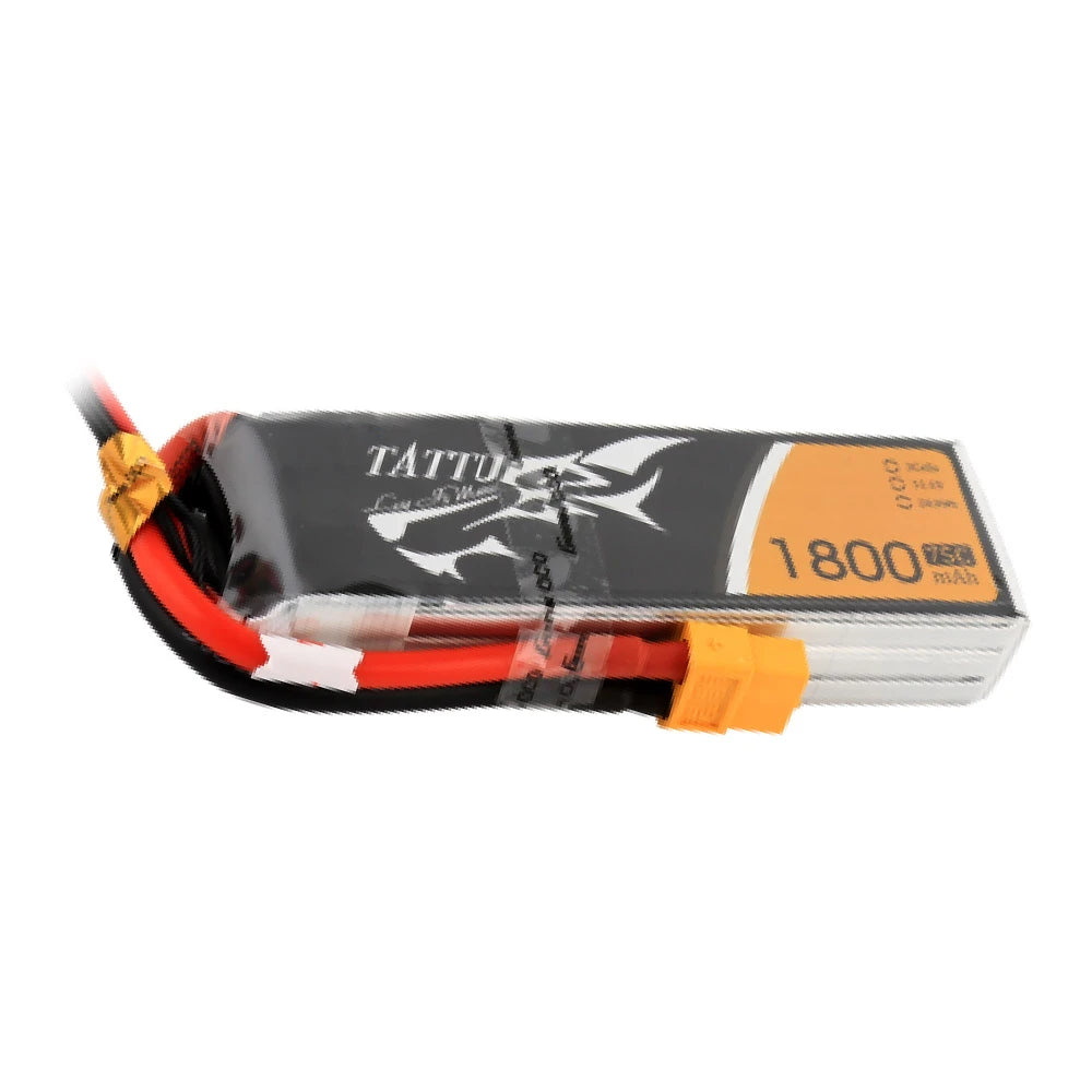 Tattu 1800mAh 3S 75C 11.1V Lipo Battery | XT60 Plug | FPV Classic