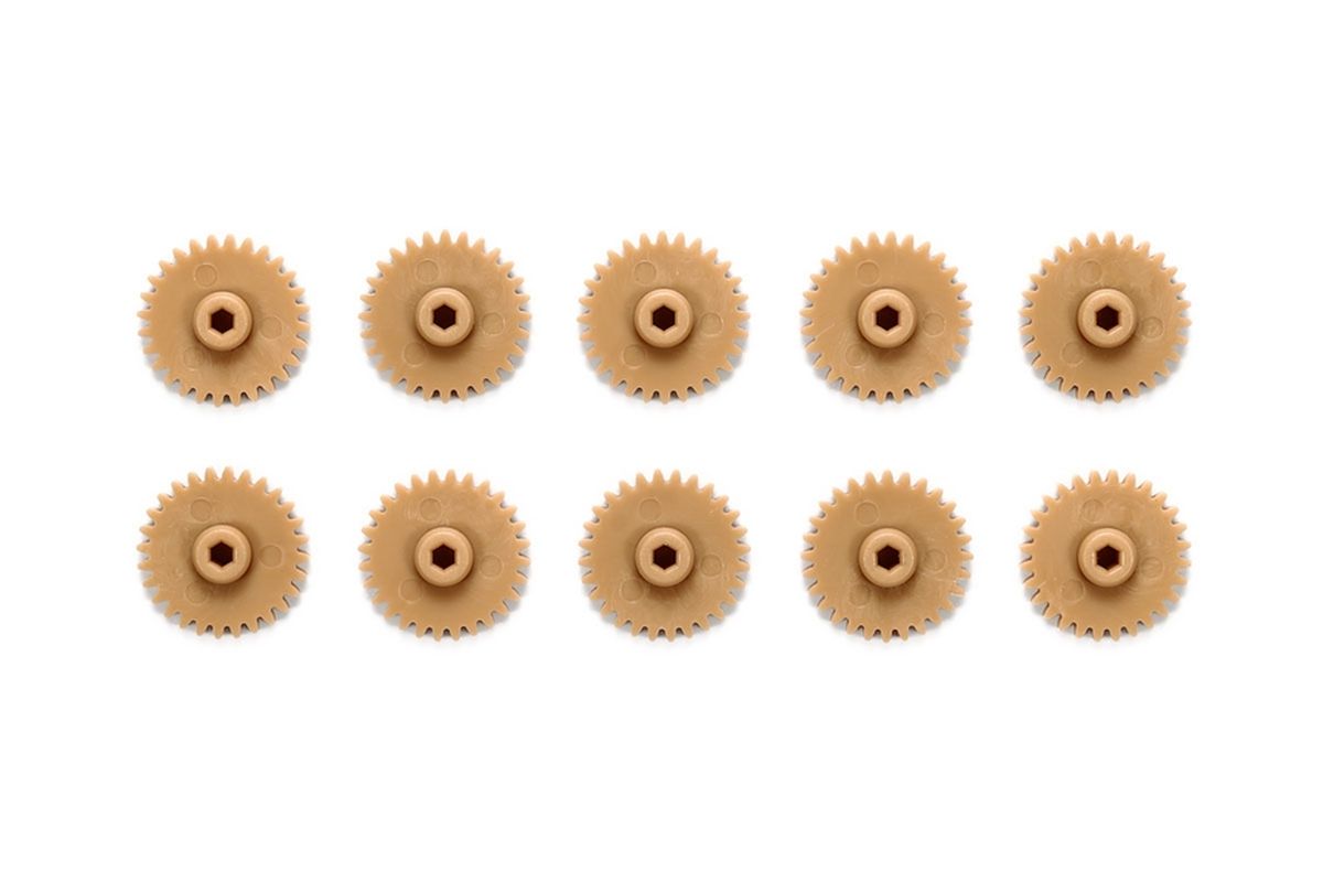 JR G11 Gear, Light Brown, 10pcs