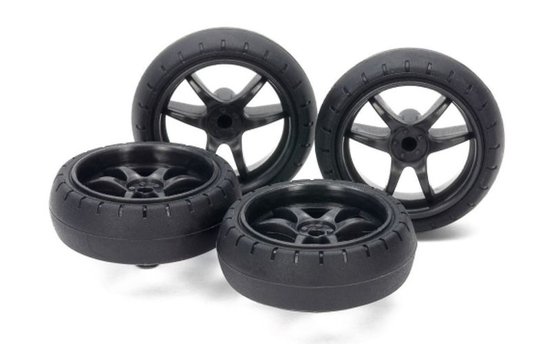 Large Diameter Low Friction Arched Tires (31mm) & Carbon