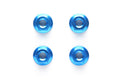 RC 4MM Alum Serrated Wheel Nut