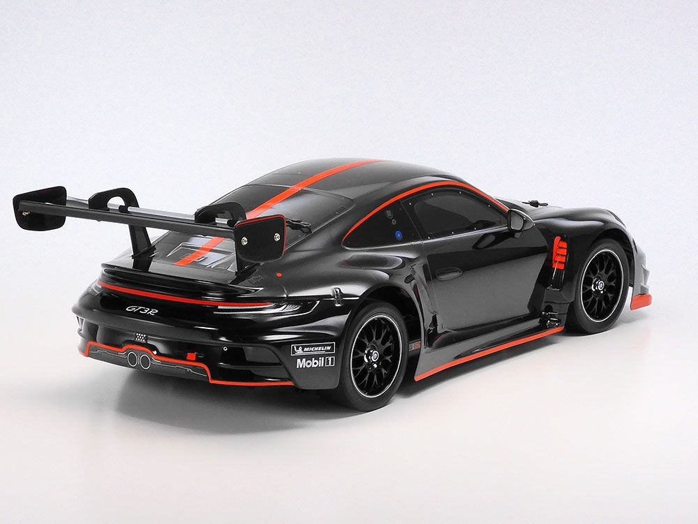 1/10 R/C Porsche 911 GT3 R (992) Black Painted Body TT-02