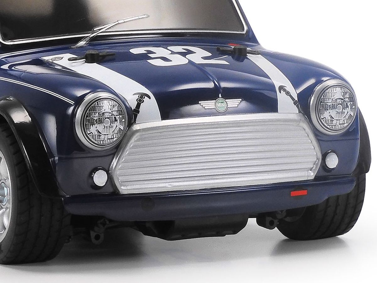 RC Mini Cooper Racing, Blue Painted Body, MB-01