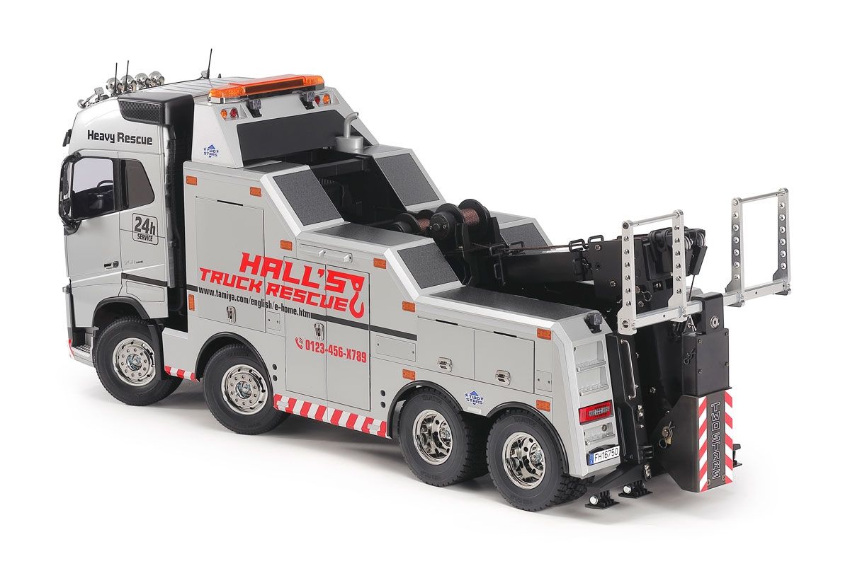 RC Volvo FH16 Tow Truck, Silver