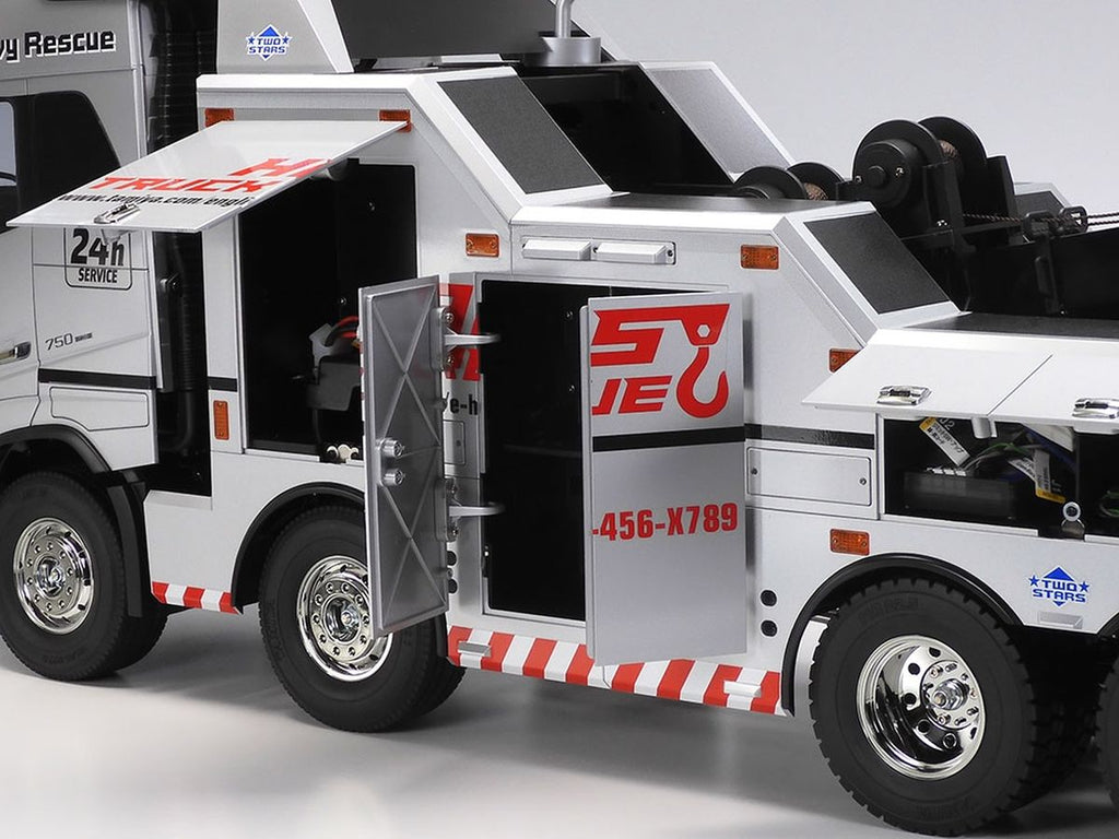 RC Volvo FH16 Tow Truck, Silver