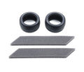 RC Wide Racing Slick Tires w/ Inner Sponge