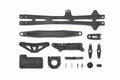 RC D Parts, Upper, for TT-01 Type E