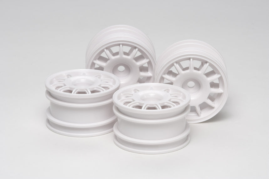 RC 11 Spoke Racing Wheels for M Chassis, 60D Tires