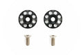Aluminum Wing Washers, Black