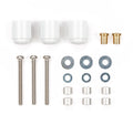 Low Friction Hi-Mount Tube Stabilizer Set (White) Mini