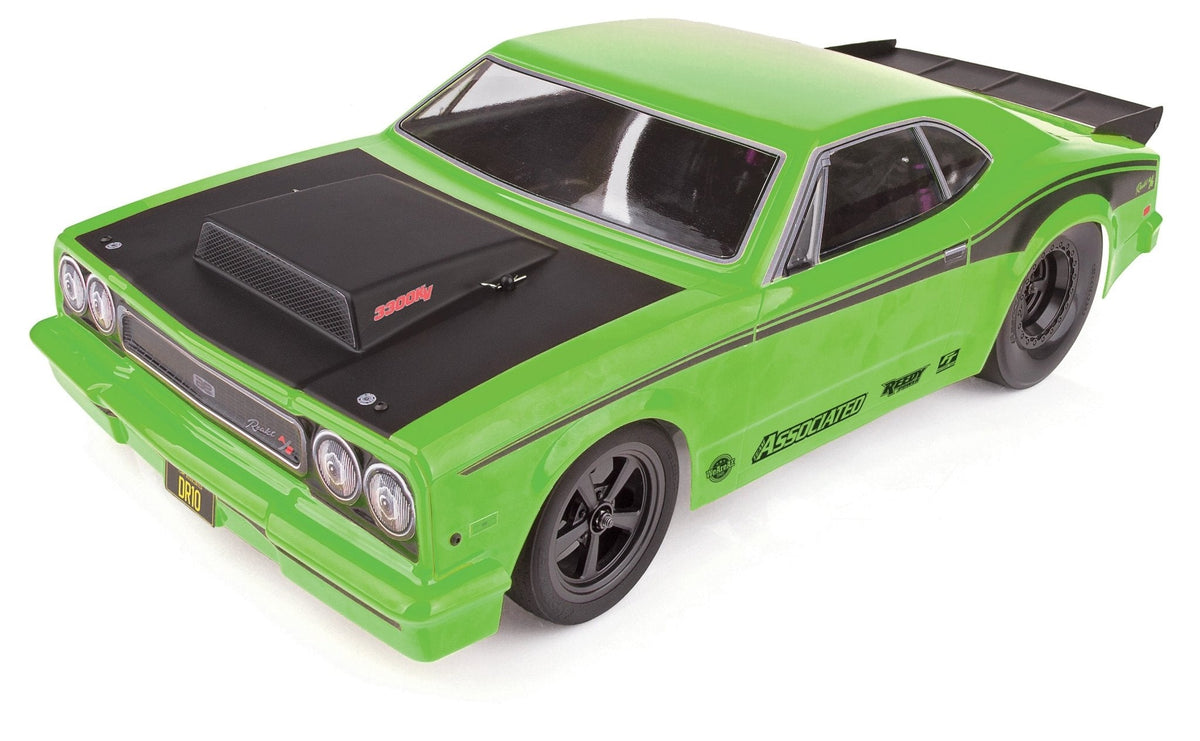 DR10 Drag Race Car, Brushless 2WD, 1/10 RTR, Green
