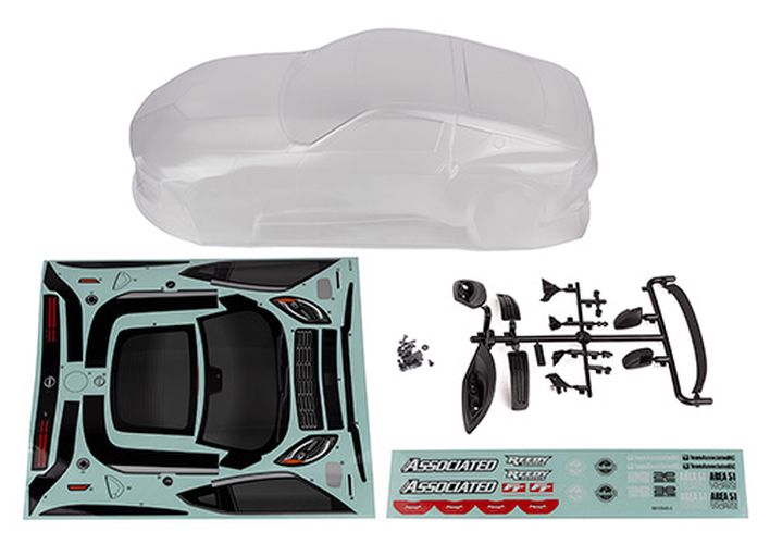 Apex2 Sport, Nissan Z Body Set, Clear