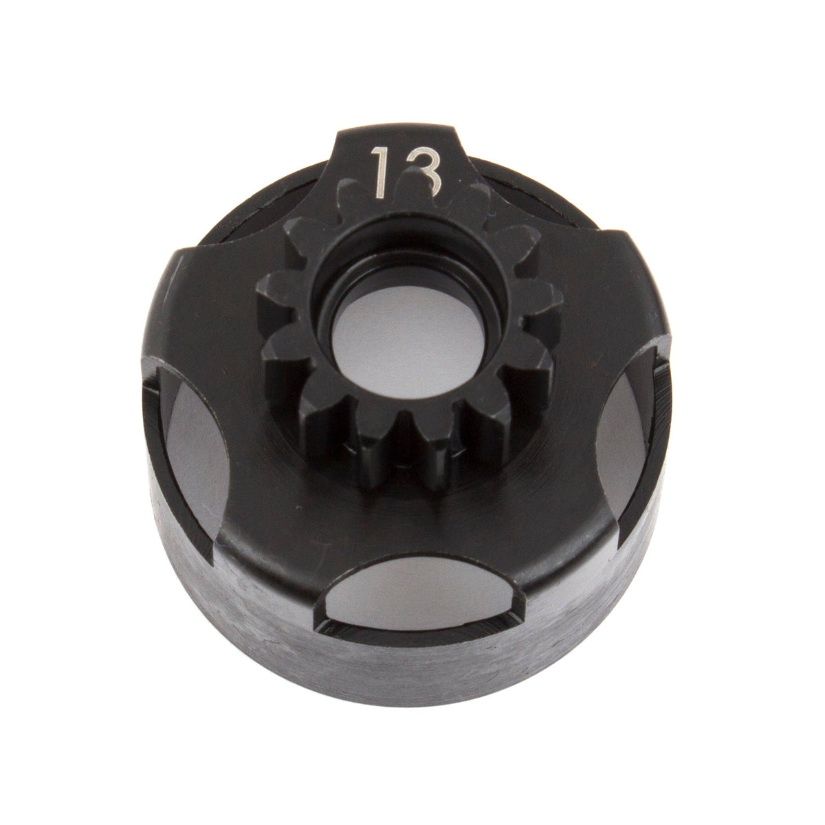 Clutch Bell, 13T, vented, 4-shoe, for RC8B3.1