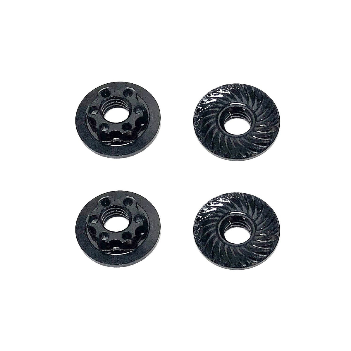 Factory Team M4 Low Profile Wheel Nuts, Black