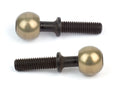 Factory Team Pillow Balls (Pair), Aluminum, for RC8B3 and RC8B3e