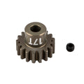 Factory Team Pinion Gear, 17 Tooth-MOD 1, 5mm Shaft, Aluminum